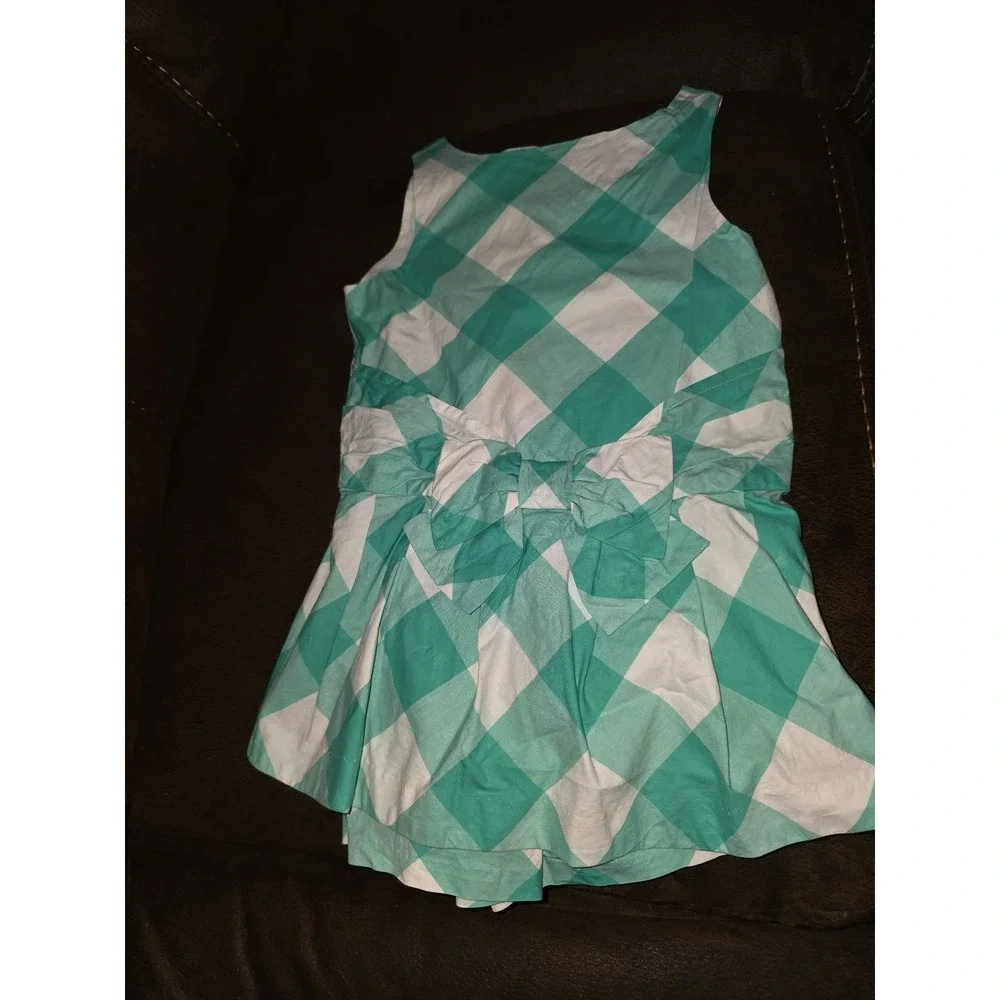 Janie and jack parisian daydream plaid‎ romper size 5